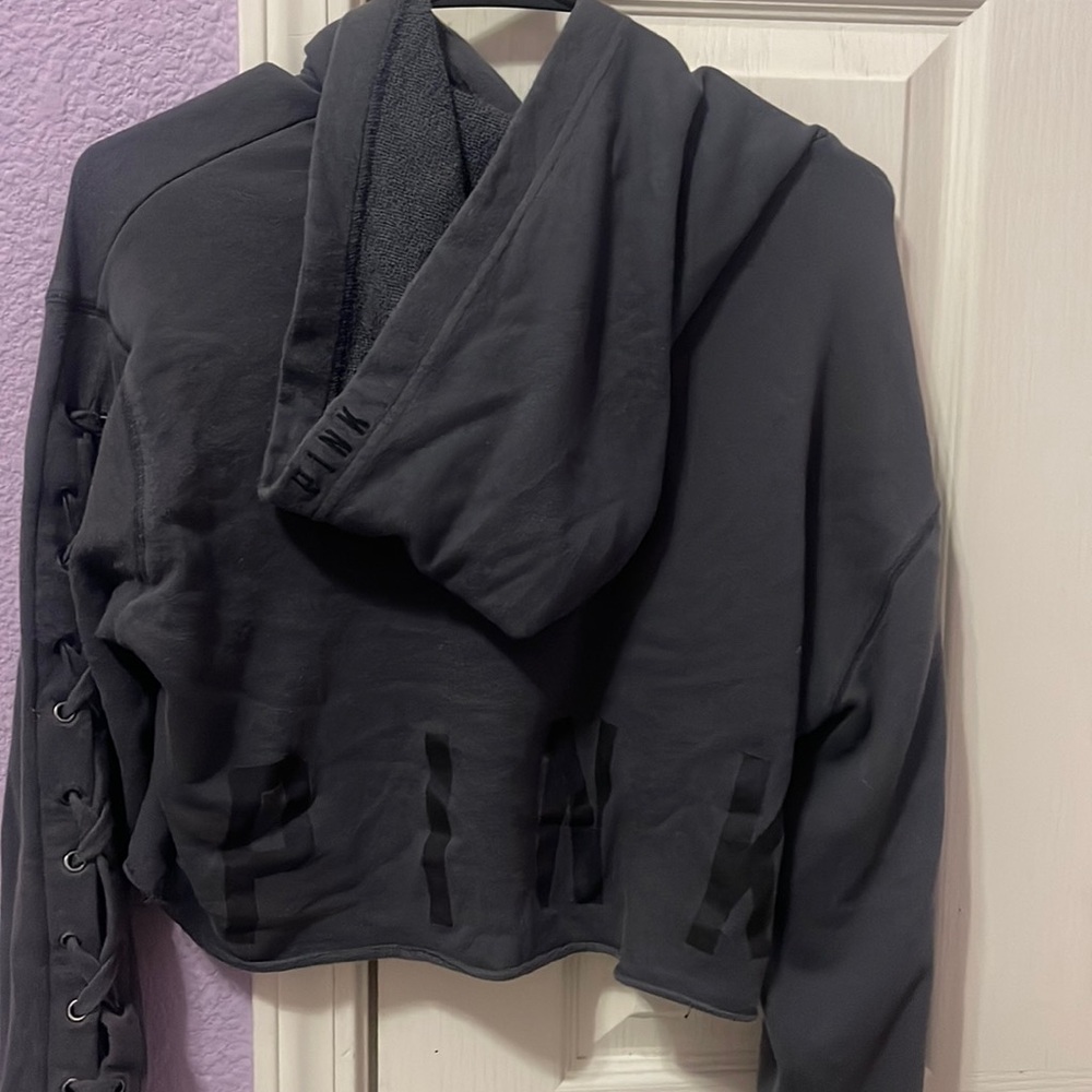 VS pink hoodie